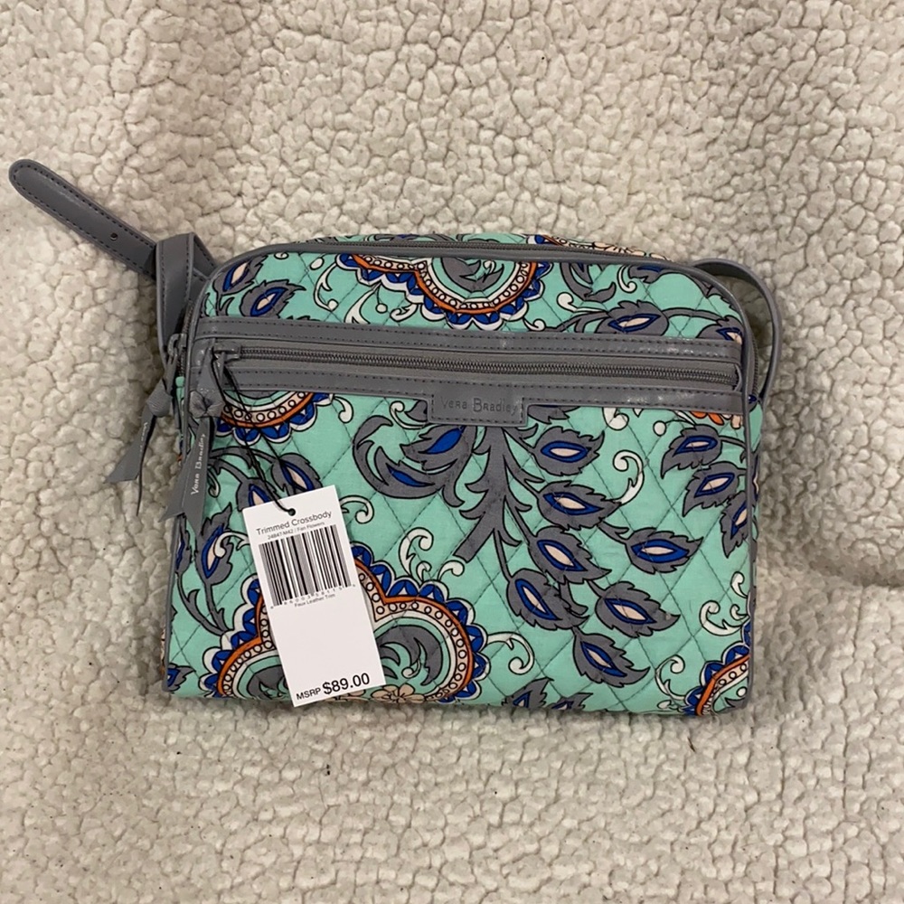 BNWT Vera Bradley Trimmed Crossbody